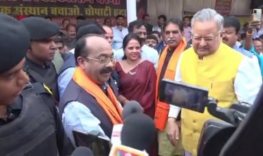 11वें दिन भाजपा का धरना खत्म, कहा लड़ाई रहेगी जारी