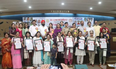 *बिटिया जन्मोत्सव पर नवसृजन मंच ने किया बेटी वालो का सम्मान*