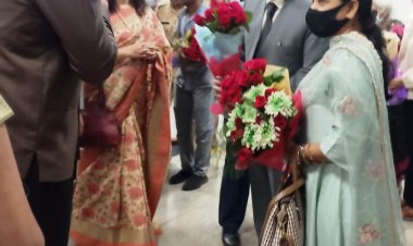 *छत्तीसगढ़ उच्च न्यायालय के नवनियुक्त मुख्य न्यायाधीश श्री रमेश सिन्हा पहुंचे राजधानी रायपुर*