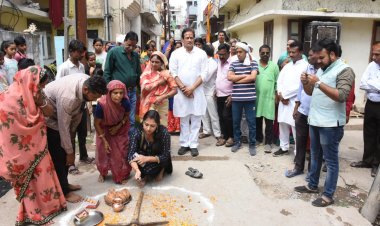 *पश्चिम विधानसभा अब विकसित क्षेत्र में की ओर अग्रसर - विकास उपाध्याय*