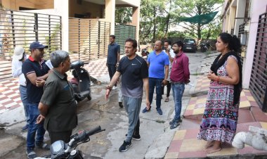 *विधायक विकास उपाध्याय ने संबंधित अधिकारी एवं ठेकेदारों को निर्माण कार्यों में गुणवत्ता बनाये रखने दिये निर्देश*