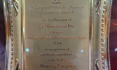 *भारत सरकार ने शहरी आवास योजना में उल्लेखनीय कार्य के लिए छत्तीसगढ़ को किया पुरस्कृत*