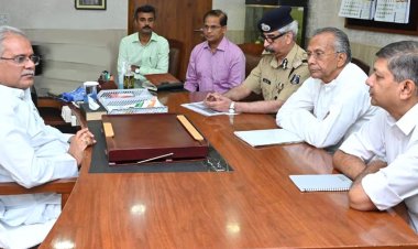 *मुख्यमंत्री ने दंतेवाड़ा में हुए नक्सली हमले के संबंध में ली उच्चस्तरीय बैठक*