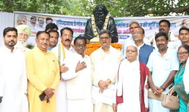 *टैगोर जी सांस्कृतिक चेतना में नयी जान फूंकने वाले युगदृष्टा थे : डॉ. महंत*