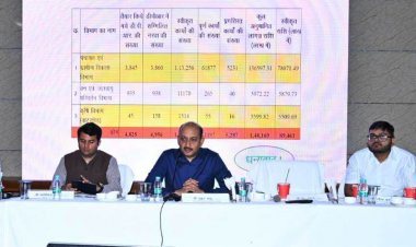 *पंचायत एवं ग्रामीण विकास विभाग के अपर मुख्य सचिव श्री सुब्रत साहू ने की विभागीय योजनाओं की समीक्षा*