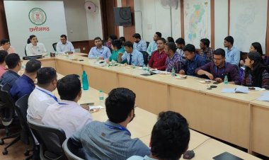 *छत्तीसगढ़ भ्रमण पर आए 42 से अधिक अधिकारियों को चिप्स कार्यालय में आईटी योजनाओं की दी गई जानकारी*