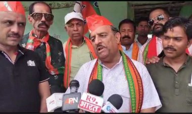 भाजपा  के केंद्र सरकार की 9 साल बेमिसाल कि घर घर जाकर अवगत कराने की अभियान  का आगाज आज