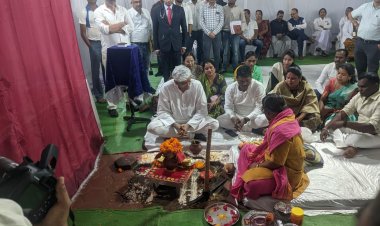 स्वास्थ्य मंत्री  टी एस सिंहदेव ने सोमवार को डिमरापाल अस्पताल परिसर में 23 करोड़ 75 लाख की लागत से निर्माण की जाने वाली 50 बिस्तर क्रिटिकल केयर हेल्थ ब्लॉक का भूमिपूजन किया