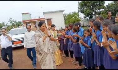 मांठ में भव्य रूप से हुआ शाला प्रवेशोत्सव और नवोदय चयन सम्मान समारोह का आयोजन