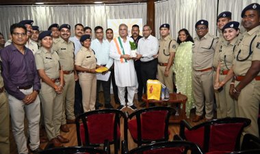 राज्य पुलिस सेवा एसोसिएशन ने सीएम बघेल से की मुलाकात..