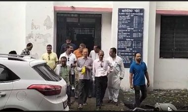 जिला कांग्रेस कमेटी का निर्वाचन कार्यालय को ज्ञापन