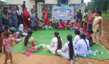 विश्व स्तनपान दिवस पर गर्भवती महिलाओं को दिलाया जा रहा है शपथ
