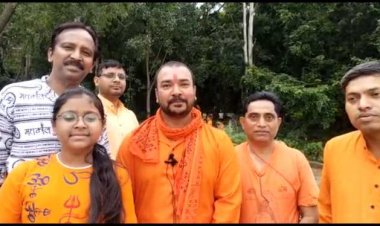 कांवरियों ने किया विष्णु धाम देवगढ़ शिव मंदिर में जल अभिषेक