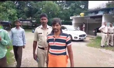 कुख्यात गांजा तस्कर हुआ गिरफ्तार,न्यायिक हिरासत में भेजा गया जेल