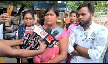 अनुकम्पा नियुक्ति को लेकर आंदोलनरत  महिलाओ का धरना ख़त्म