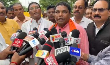 कांकेर जिला किसान मोर्चा युवा भारतीय जनता पार्टी के द्वारा धरना  प्रदर्शन