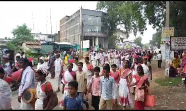 महारैली के साथ आज सीतापुर में विश्व आदिवासी दिवस की शुरुआत