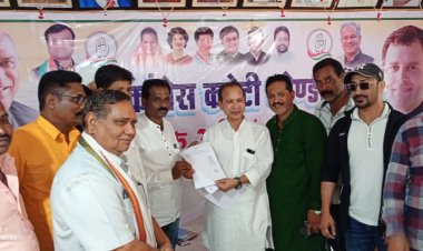 पुर्व मंत्री शंकर सोडी ने आगामी विधानसभा चुनाव 2023 के लिए कोण्डागांव से दावेदारी ठोकी