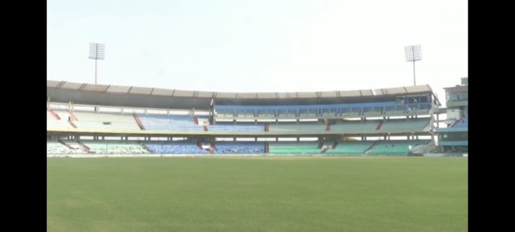 पहले अंतर्राष्ट्रीय एकदिवसीय मैच के लिए रायपुर तैयार, पुलिस की चाक-चौबंद व्यवस्था