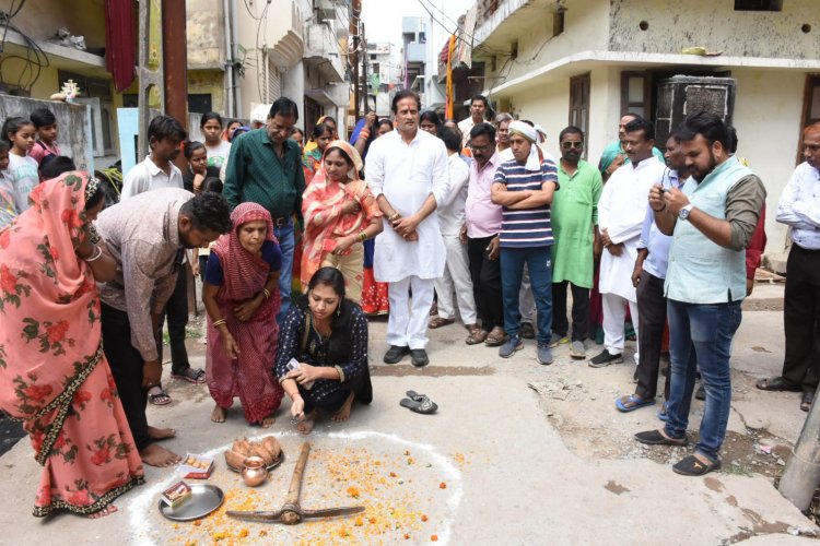 *पश्चिम विधानसभा अब विकसित क्षेत्र में की ओर अग्रसर - विकास उपाध्याय*