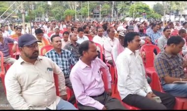 छत्तीसगढ़ कर्मचारी संघ की हड़ताल