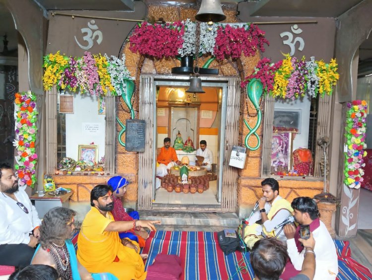 नीलकंठेश्वर महादेव मंदिर में श्रावण महोत्सव का हुआ आयोजन