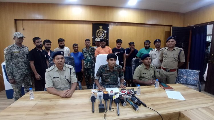 कई जिलो से जियो टावर की बैटरी की चोरी करने वाले अंतर्राज्यीय चोर गिरोह को कोण्डागांव पुलिस ने किया गिरफ्तार