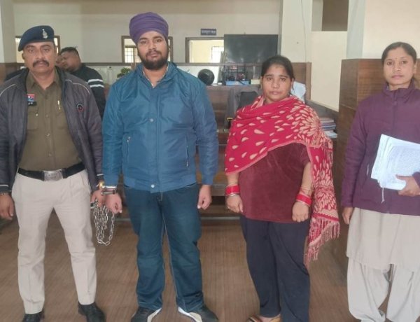 कबीर नगर में चिट्टा तस्करी का भंडाफोड़, पति-पत्नी गिरफ्तार